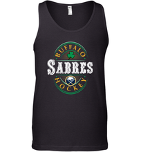 Load image into Gallery viewer, Buffalo Sabres Fanatics Branded Black St. Patrick&#39;s Day Forever Lucky 01 Men&#39;s Tank Top
