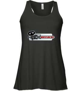 Cinemassacre Modern Chainsaw Logo Women's Racerback Tank