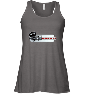 Cinemassacre Modern Chainsaw Logo Women's Racerback Tank