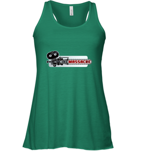 Cinemassacre Modern Chainsaw Logo Women's Racerback Tank