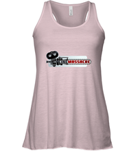 Load image into Gallery viewer, Cinemassacre Modern Chainsaw Logo Women&#39;s Racerback Tank
