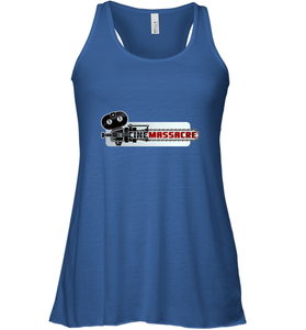 Cinemassacre Modern Chainsaw Logo Women's Racerback Tank