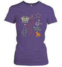 Load image into Gallery viewer, Disney Pixar Toy Story Howdy Partner Woody Shapes Women&#39;s T-Shirt
