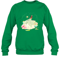 Load image into Gallery viewer, Disney The Princess and The Frog Tiana on a Bayou Crewneck Sweatshirt
