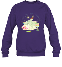 Load image into Gallery viewer, Disney The Princess and The Frog Tiana on a Bayou Crewneck Sweatshirt
