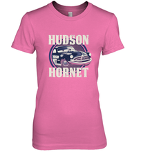 Load image into Gallery viewer, Disney Pixar Cars Hudson Hornet Badge Women&#39;s Premium T-Shirt
