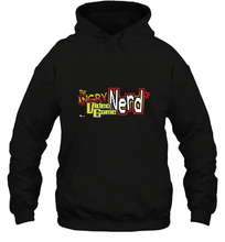 Load image into Gallery viewer, Cinemassacre Angry Video Game Nerd Logo Hooded Sweatshirt
