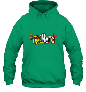 Cinemassacre Angry Video Game Nerd Logo Hooded Sweatshirt