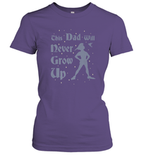 Load image into Gallery viewer, Disney Peter Pan This Dad Will Never Grow Up Women&#39;s T-Shirt
