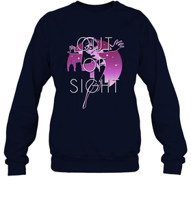 Disney Pixar Incredibles 2 Shy Violet Night Crewneck Sweatshirt