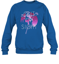 Load image into Gallery viewer, Disney Pixar Incredibles 2 Shy Violet Night Crewneck Sweatshirt
