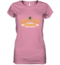 Load image into Gallery viewer, NHL Boston Bruins Fanatics Beantown Women's V-Neck T-Shirt
