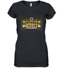 Load image into Gallery viewer, NHL Boston Bruins Fanatics Beantown Women's V-Neck T-Shirt
