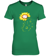 Load image into Gallery viewer, Baseball Proud Sunflower Women's Premium T-Shirt
