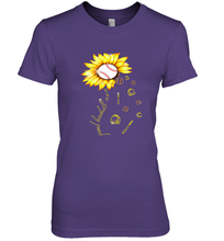 Load image into Gallery viewer, Baseball Proud Sunflower Women's Premium T-Shirt
