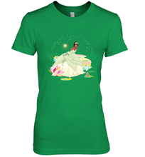 Load image into Gallery viewer, Disney The Princess and The Frog Tiana on a Bayou Women's Premium T-Shirt
