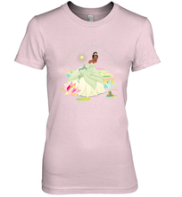Load image into Gallery viewer, Disney The Princess and The Frog Tiana on a Bayou Women's Premium T-Shirt

