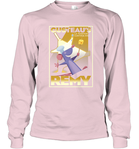 Disney Pixar Ratatouille Remy And Gusteau Poster Long Sleeve T-Shirt