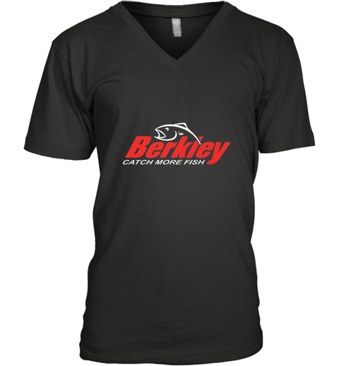 BERKLEY Fishing Logo Spinners Crankbaits LOVER Men's V-Neck