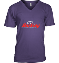 Load image into Gallery viewer, BERKLEY Fishing Logo Spinners Crankbaits LOVER Men&#39;s V-Neck
