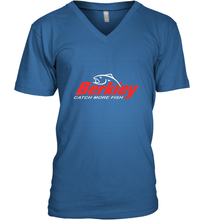 Load image into Gallery viewer, BERKLEY Fishing Logo Spinners Crankbaits LOVER Men&#39;s V-Neck
