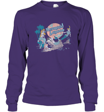 Load image into Gallery viewer, Disney Peter Pan Distressed Mermaid Lagoon Long Sleeve T-Shirt
