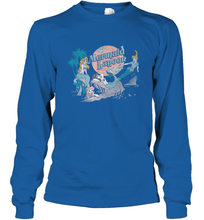 Load image into Gallery viewer, Disney Peter Pan Distressed Mermaid Lagoon Long Sleeve T-Shirt
