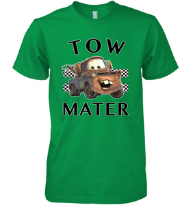 Disney Pixar Cars Tow Mater Finish Men's Premium T-Shirt