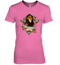 Load image into Gallery viewer, Disney Lion King Scar and Hyenas I&#39;m Surrounded By Idiots Women&#39;s Premium T-Shirt
