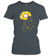 Load image into Gallery viewer, Baseball Proud Sunflower Women's T-Shirt
