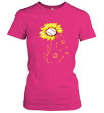 Load image into Gallery viewer, Baseball Proud Sunflower Women's T-Shirt
