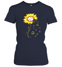 Load image into Gallery viewer, Baseball Proud Sunflower Women's T-Shirt
