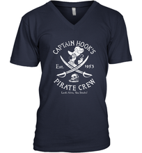 Load image into Gallery viewer, Disney Villains Captain Hook Pirate Crew Est 1953 Logo Men's V-Neck
