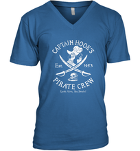 Load image into Gallery viewer, Disney Villains Captain Hook Pirate Crew Est 1953 Logo Men's V-Neck
