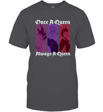 Load image into Gallery viewer, Disney Villains Once A Queen Always A Queen Men's T-Shirt
