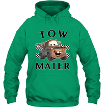 Load image into Gallery viewer, Disney Pixar Cars Tow Mater Finish Hooded Sweatshirt
