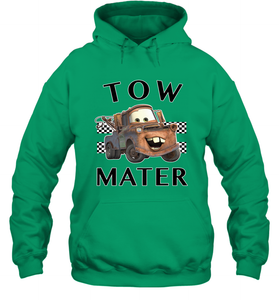 Disney Pixar Cars Tow Mater Finish Hooded Sweatshirt