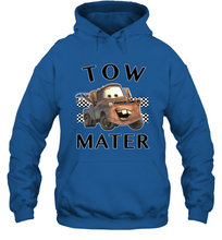 Load image into Gallery viewer, Disney Pixar Cars Tow Mater Finish Hooded Sweatshirt
