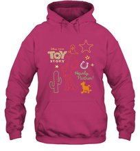 Load image into Gallery viewer, Disney Pixar Toy Story Howdy Partner Woody Shapes Hooded Sweatshirt
