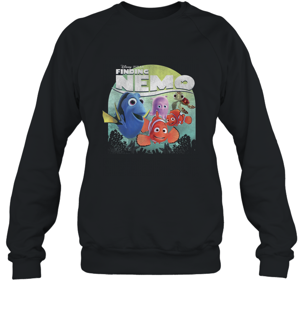 Disney Pixar Finding Nemo Group Shot Poster Crewneck Sweatshirt