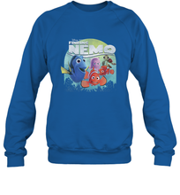 Load image into Gallery viewer, Disney Pixar Finding Nemo Group Shot Poster Crewneck Sweatshirt
