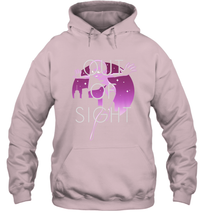 Load image into Gallery viewer, Disney Pixar Incredibles 2 Shy Violet Night Hooded Sweatshirt
