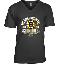 Load image into Gallery viewer, NHL Boston Bruins Fanatics 2020 Eastern Conference Champions Defensive Zone Men's V-Neck
