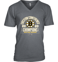 Load image into Gallery viewer, NHL Boston Bruins Fanatics 2020 Eastern Conference Champions Defensive Zone Men's V-Neck
