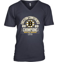 Load image into Gallery viewer, NHL Boston Bruins Fanatics 2020 Eastern Conference Champions Defensive Zone Men's V-Neck
