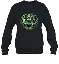Load image into Gallery viewer, Disney Villains Infamous Evil Group Crewneck Sweatshirt
