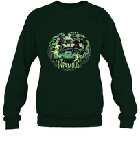 Load image into Gallery viewer, Disney Villains Infamous Evil Group Crewneck Sweatshirt
