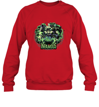 Load image into Gallery viewer, Disney Villains Infamous Evil Group Crewneck Sweatshirt
