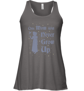 Disney Peter Pan This Mom Will Never Grow Up Women's Racerback Tank