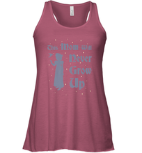 Load image into Gallery viewer, Disney Peter Pan This Mom Will Never Grow Up Women&#39;s Racerback Tank
